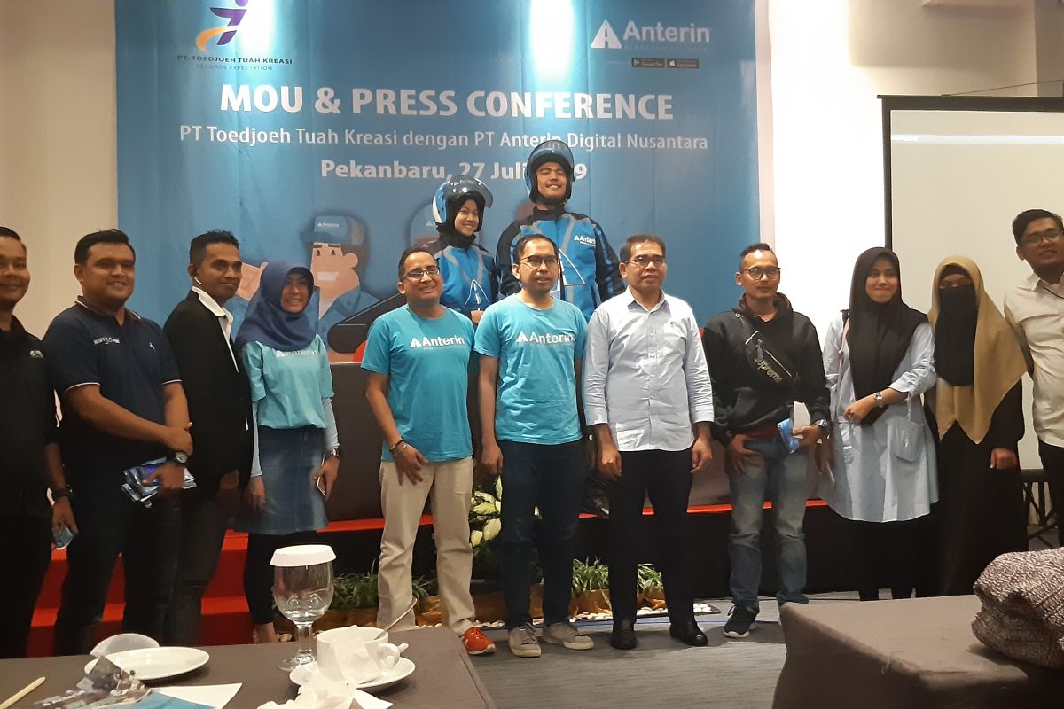 Aplikasi Anterin hadir di Riau, pelanggan bisa nego harga hingga milih driver