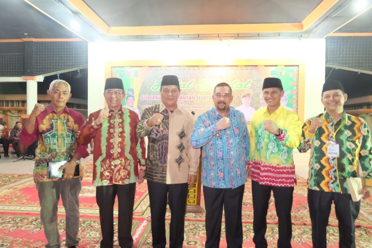 Halal bihalal bersama Gubernur Kalsel, Bupati Inhil apresiasi eksistensi masyarakat Suku Banjar