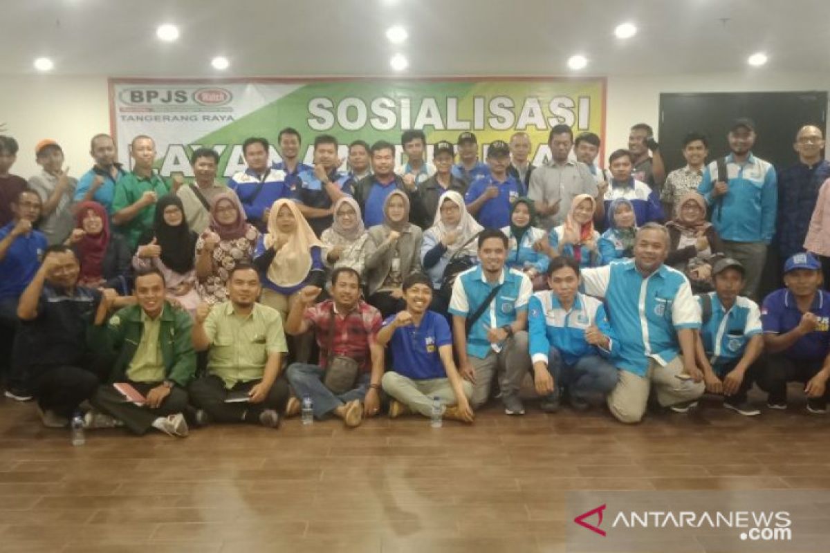 BPJS Watch Tangerang Raya  sosialisasi layanan digital BPJS-TK