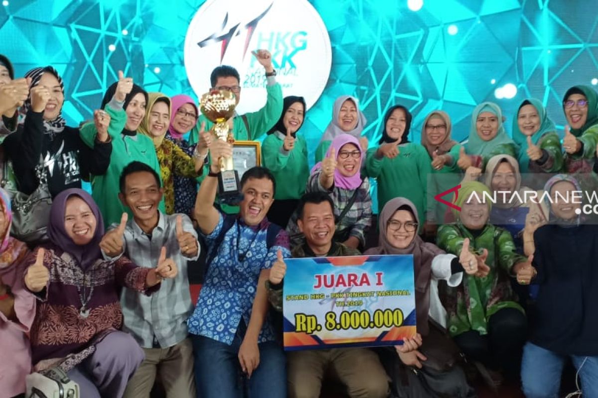 Sumsel juara pameran HKG-PKK ke-47  tingkat nasional