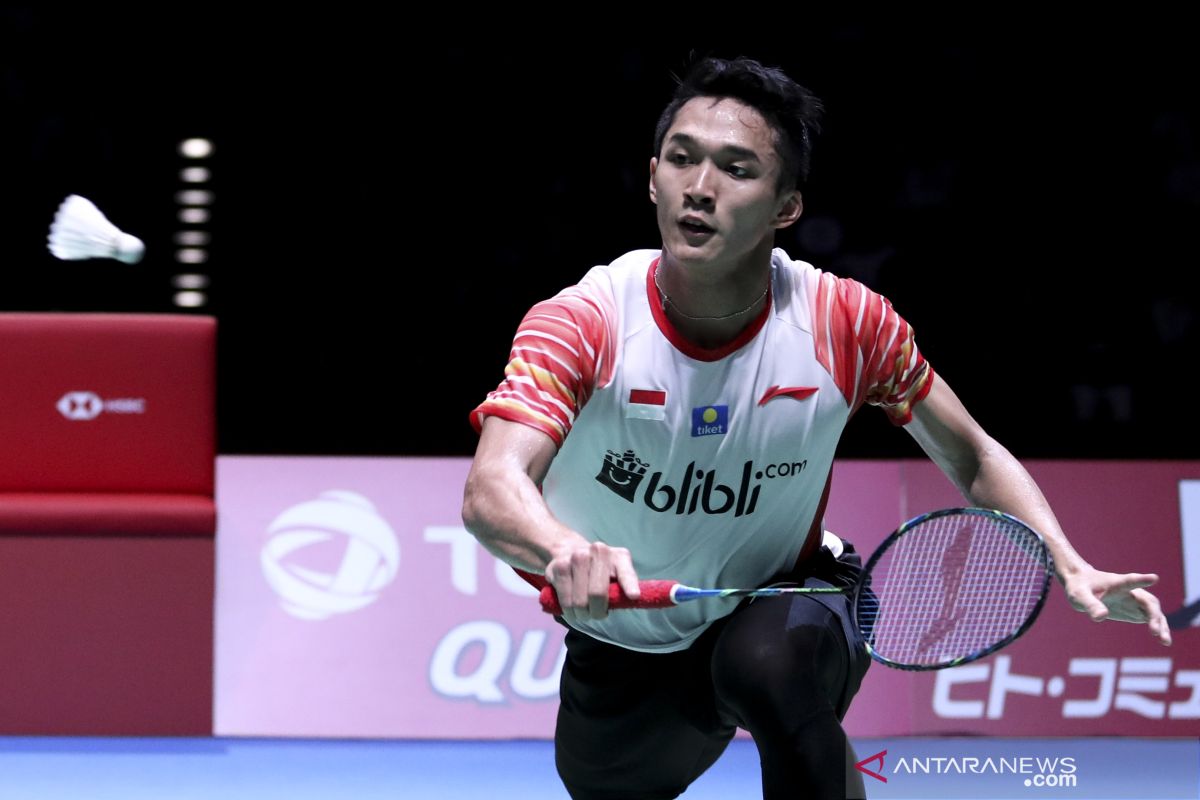 Jojo siap lawan unggulan dunia Kento Momota di Final