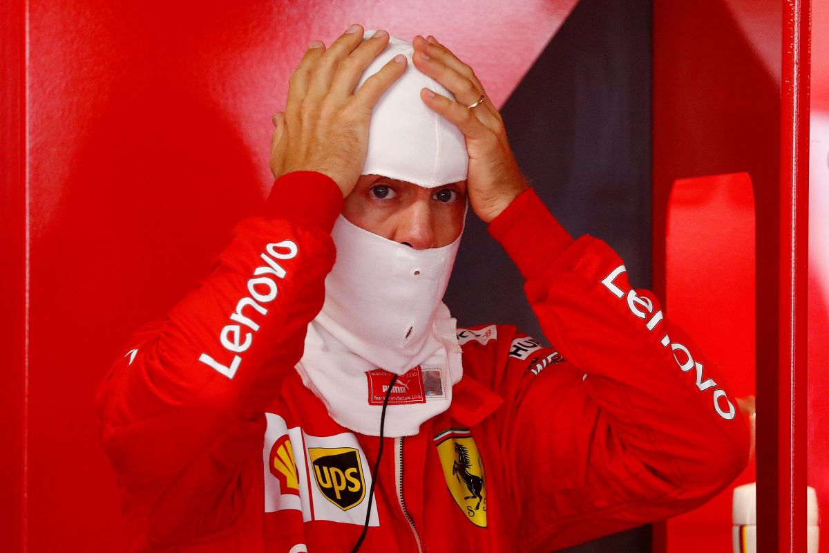 Alami masalah turbo, Vettel start paling belakang