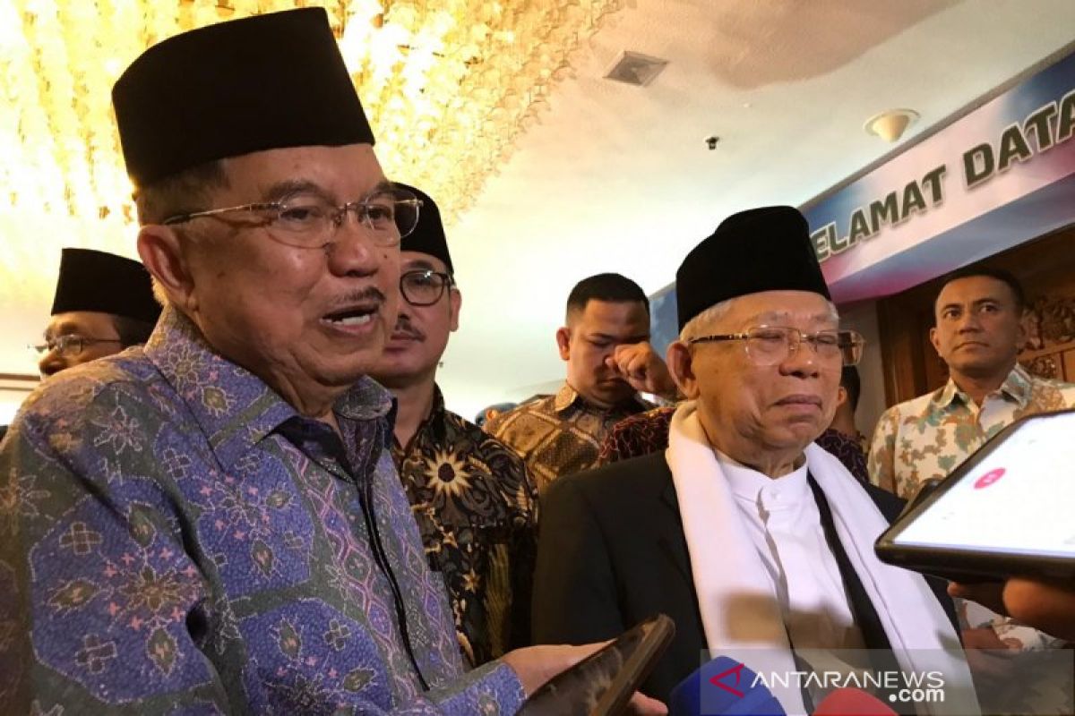 JK singgung Ma'ruf Amin sulit jalankan peran ulama dan umaro bersamaan