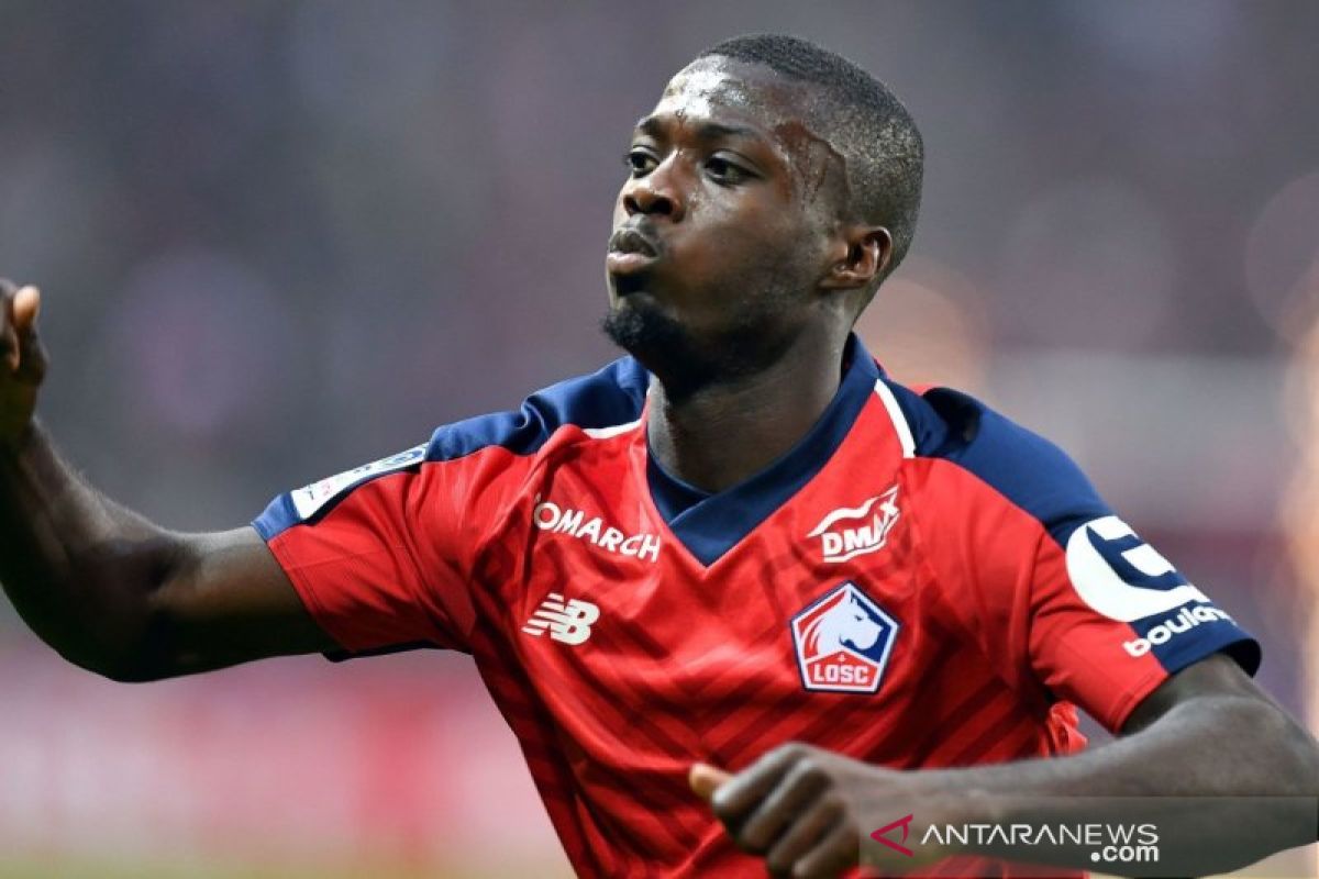 Arsenal siap pecahkan rekor transfer klub untuk Nicolas Pepe