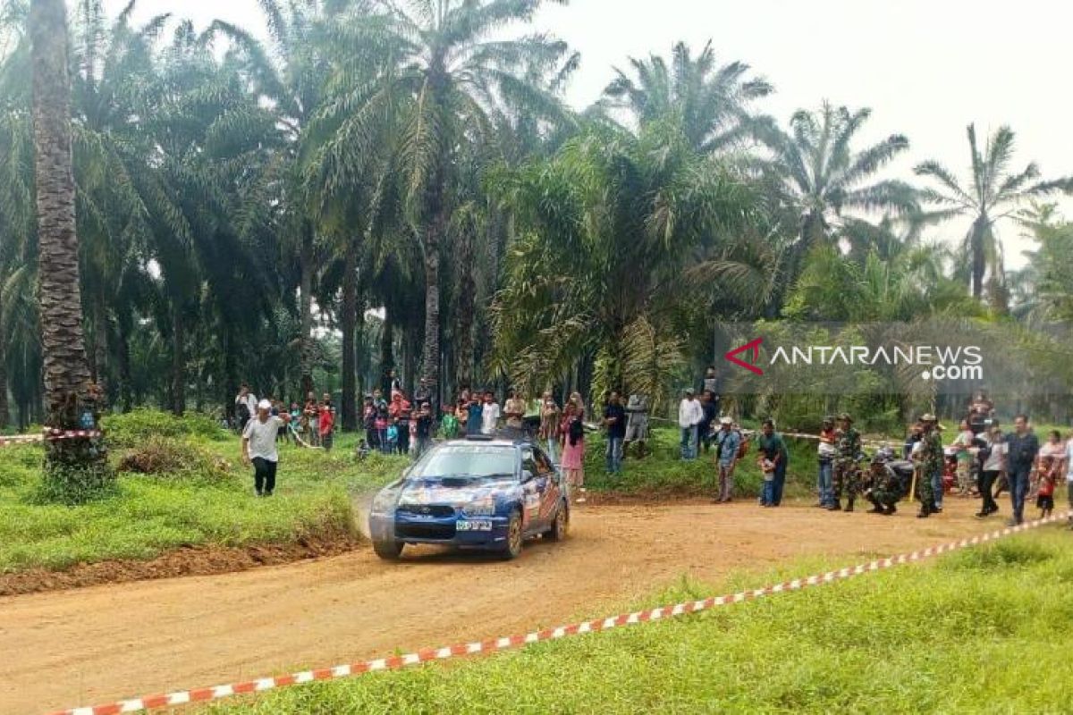 Subhan Aksa juara Seri I Kejurnas Rally di Sumut