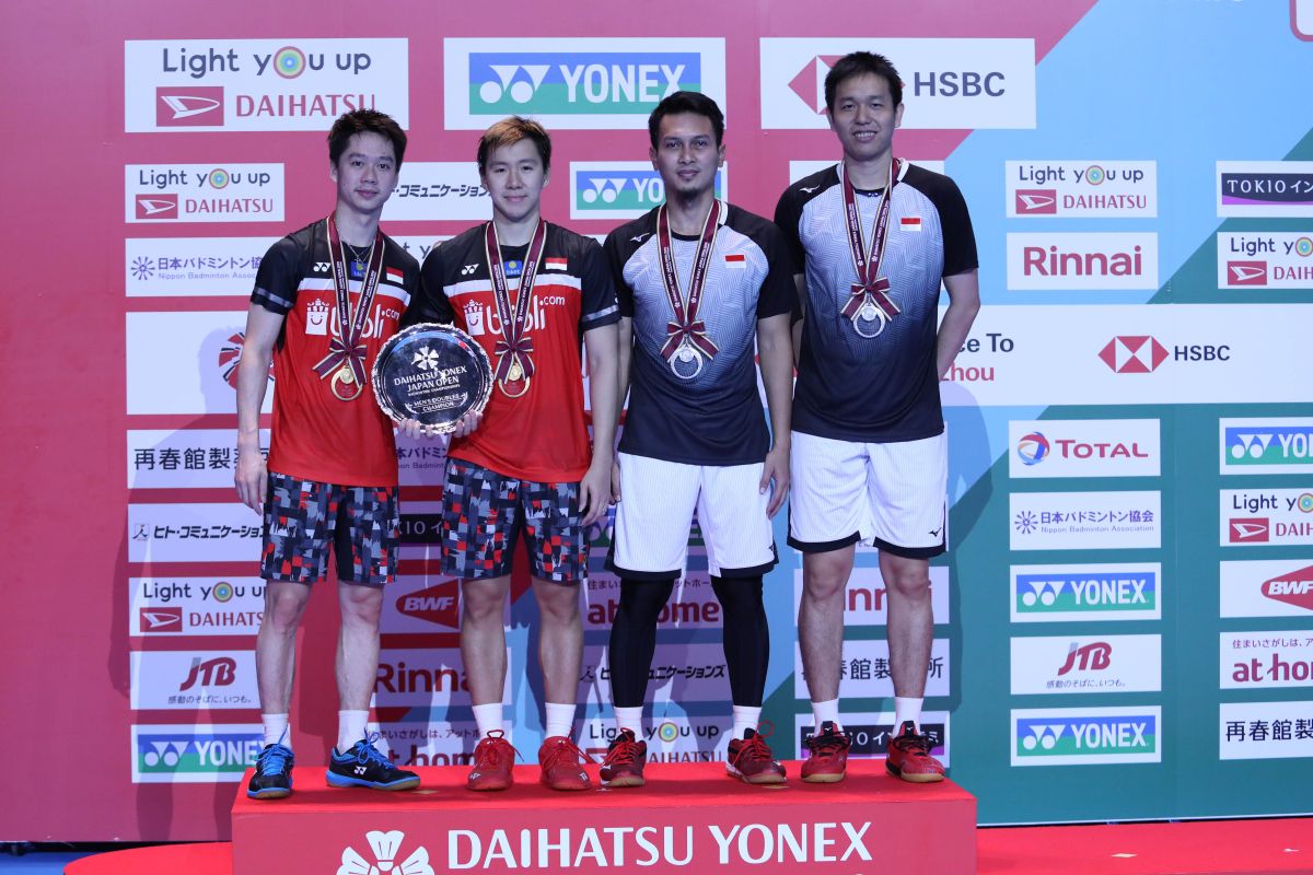 Minions raih hattrick Japan Open