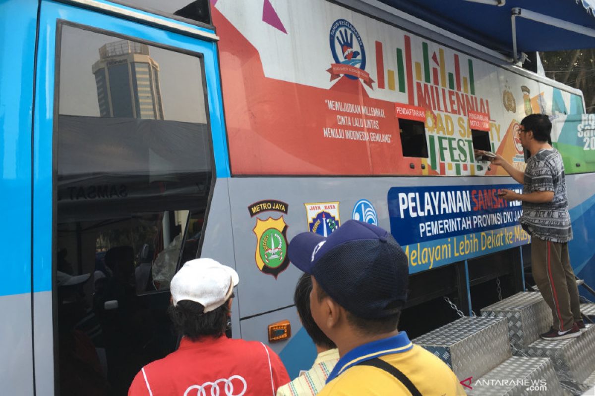 Akhir pekan, warga ramai di lokasi "samling"