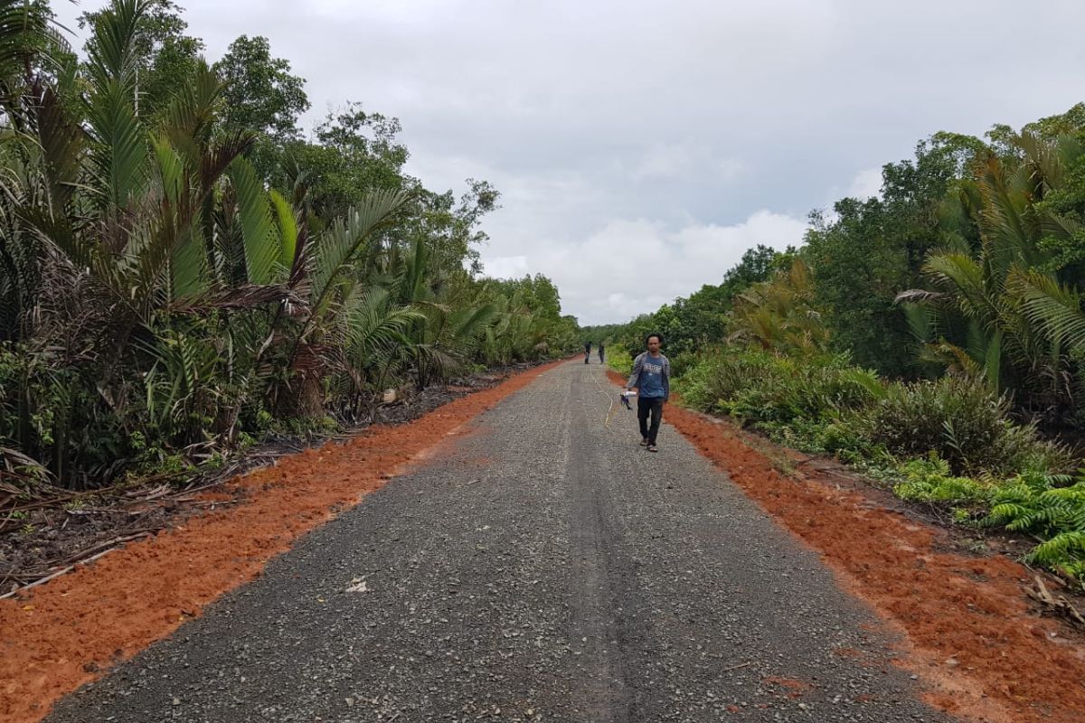 Jalan Kamboja Baru Pulau Maya mulai bagus