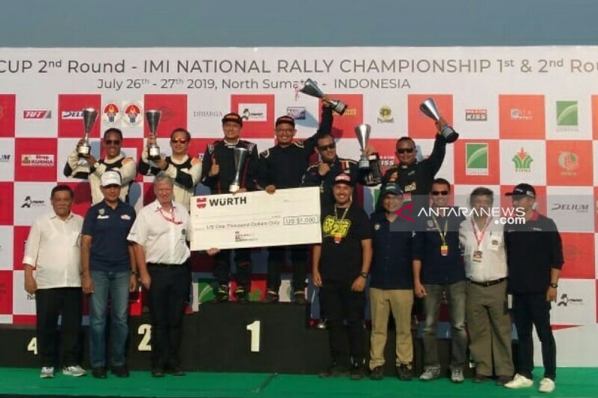 Rihan Variza juara APRC 2019 di Sumut