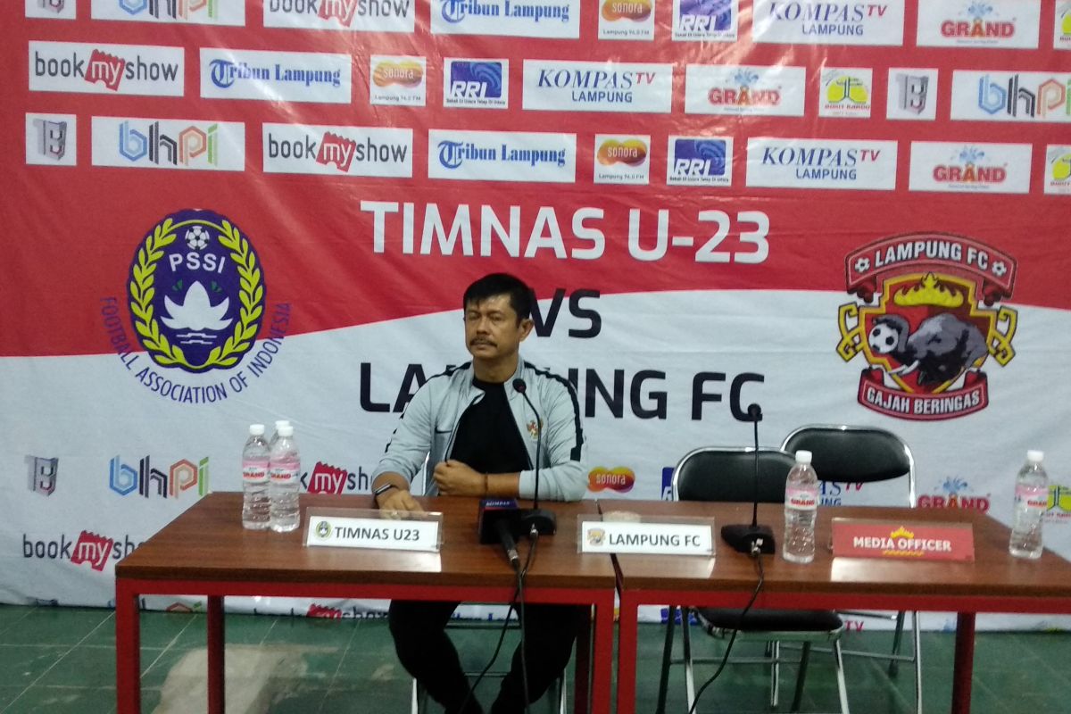 Timnas U-23 kalahkan Lampung FC dua goal tanpa balas