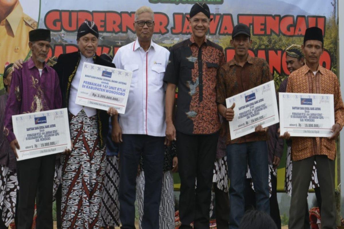 Bank Jateng bantu perbaikan 147 rumah tidak layak huni