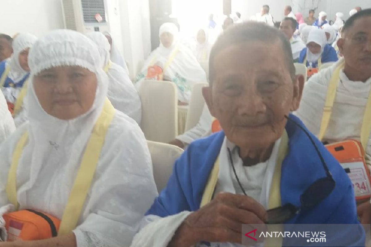 Calon haji tertua asal Deli Serdang anggota Veteran