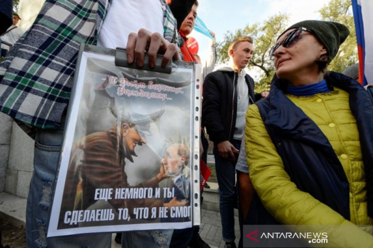 Warga Rusia akan turun ke jalan tuntut pemerintah bebaskan demonstran