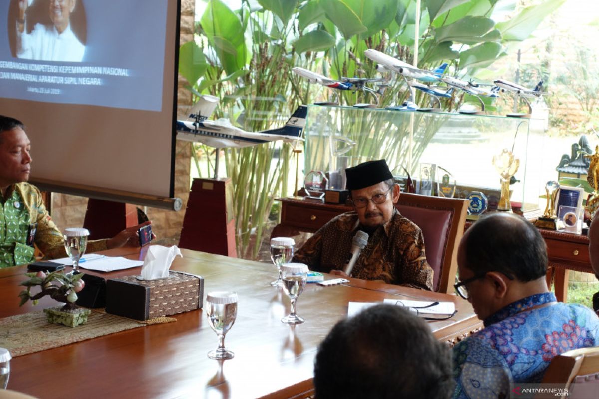 Habibie tegaskan agar inovasi berkontribusi dominan pada PDB