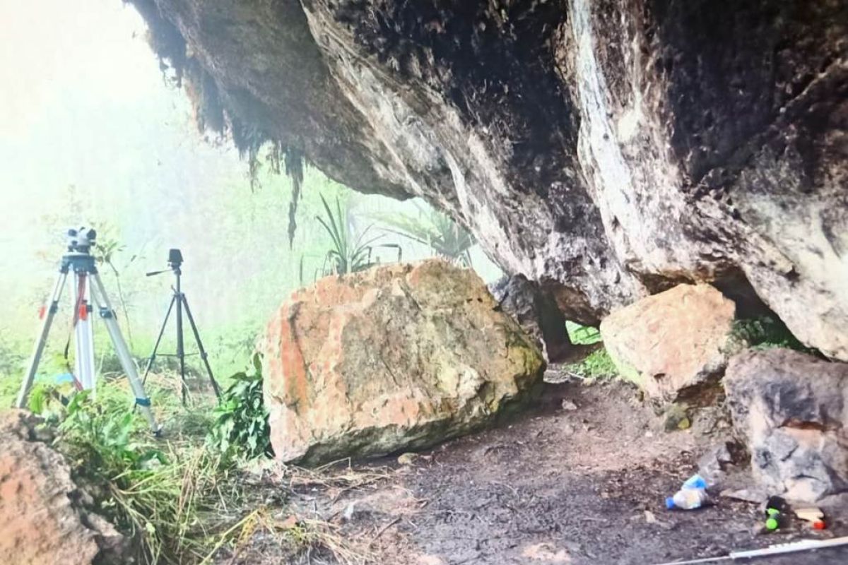 Peneliti temukan aktivitas manusia prasejarah di Gua Emok Tum Papua