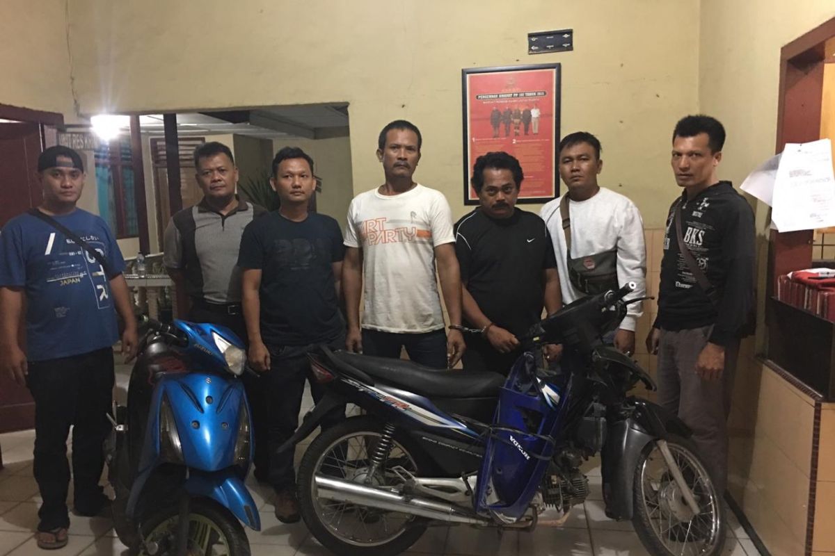 Pencuri sepeda motor diringkus setelah digadaikan dengan narkotika