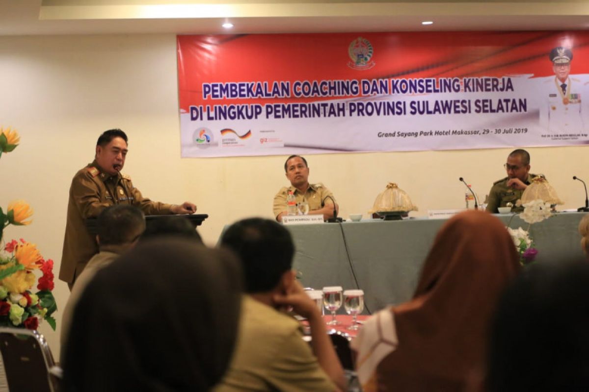 Pemprov Sulsel gelar coaching serta konseling dorong Kinerja ASN