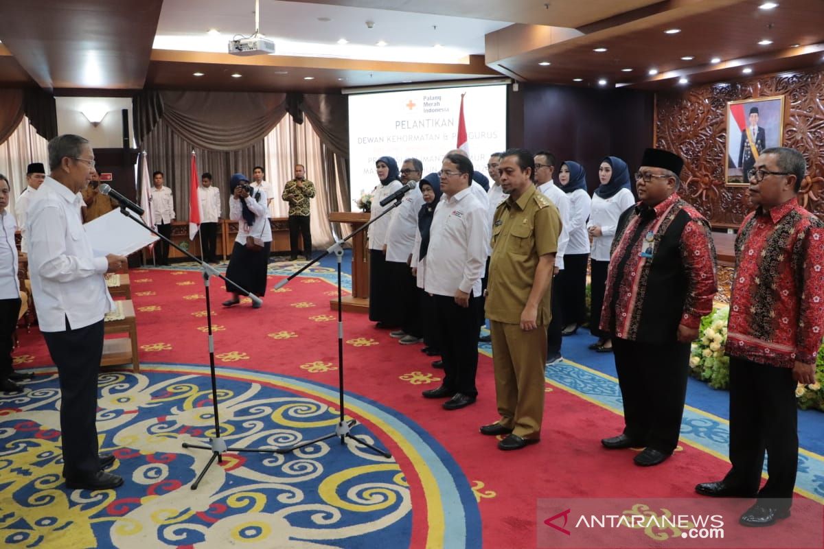 Sayid Irwan resmi menjadi Ketua Palang Merah Indonesia (PMI) Kaltim periode 2019-2024