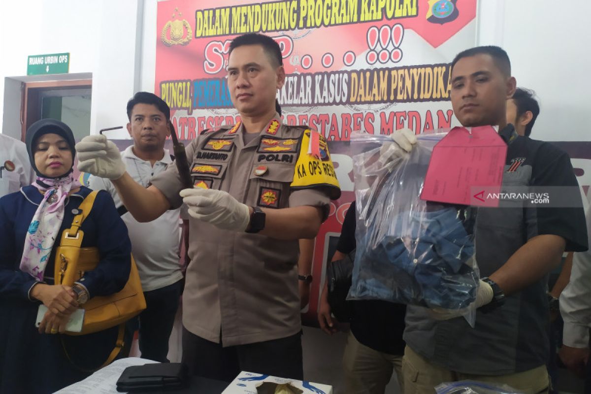 Polisi tembak mati begal sadis di Medan