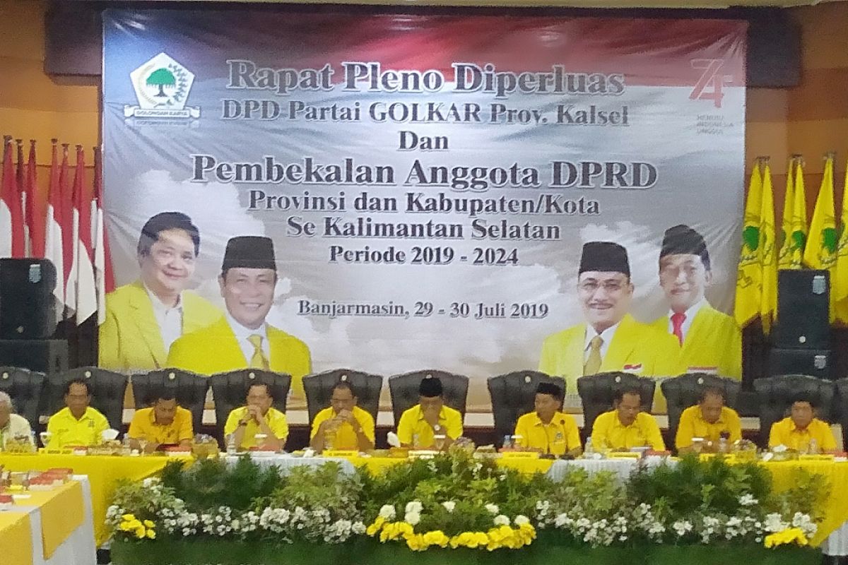 Golkar se-Kalsel dukung H Sahbirin Noor dua periode