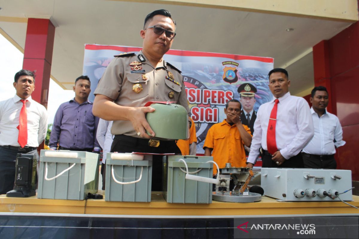 Pencuri alat pendeteksi gempa Palu ternyata masih  berstatus pelajar.