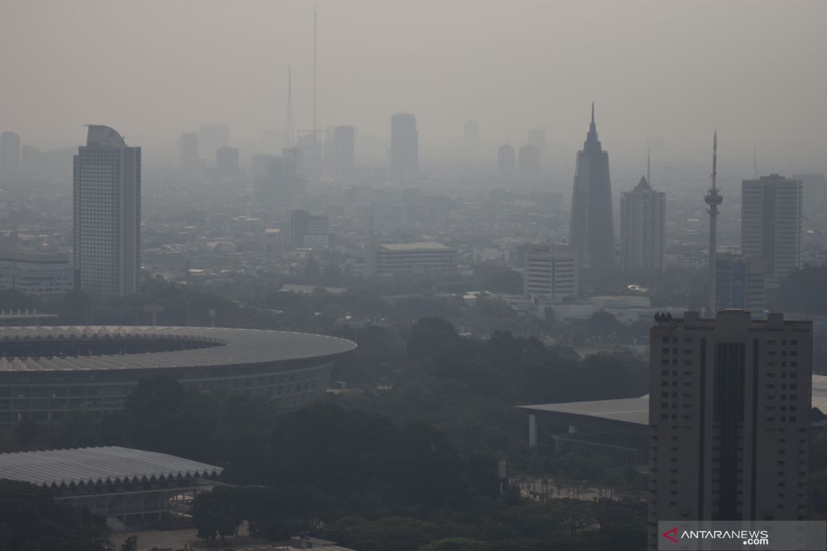 Jelang sidang polusi, kualitas udara di Jakarta kategori tidak sehat
