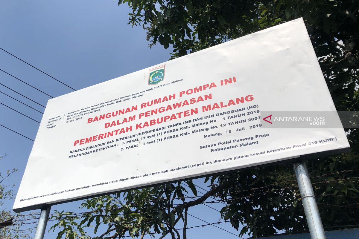 Sengketa sumber air di Malang tak kunjung henti