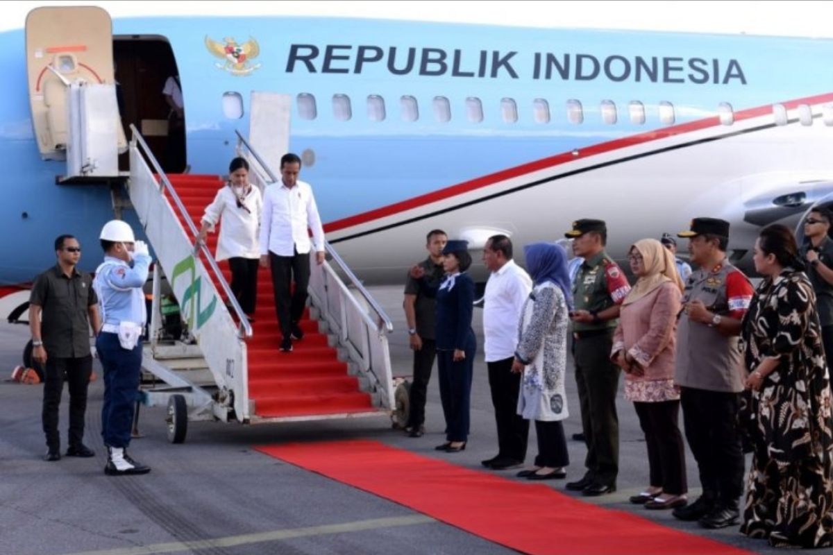 Presiden Jokowi kunjungan kerja ke Sumut