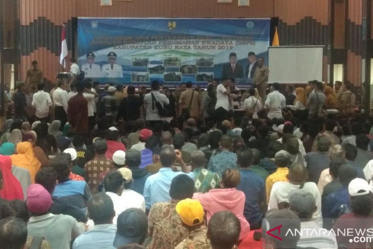 2.342 rumah di Kabupaten Kubu Raya dapat bantuan BSPS