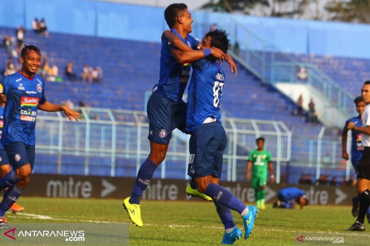 Arema minus empat pemain pilar hadapi Persib Bandung