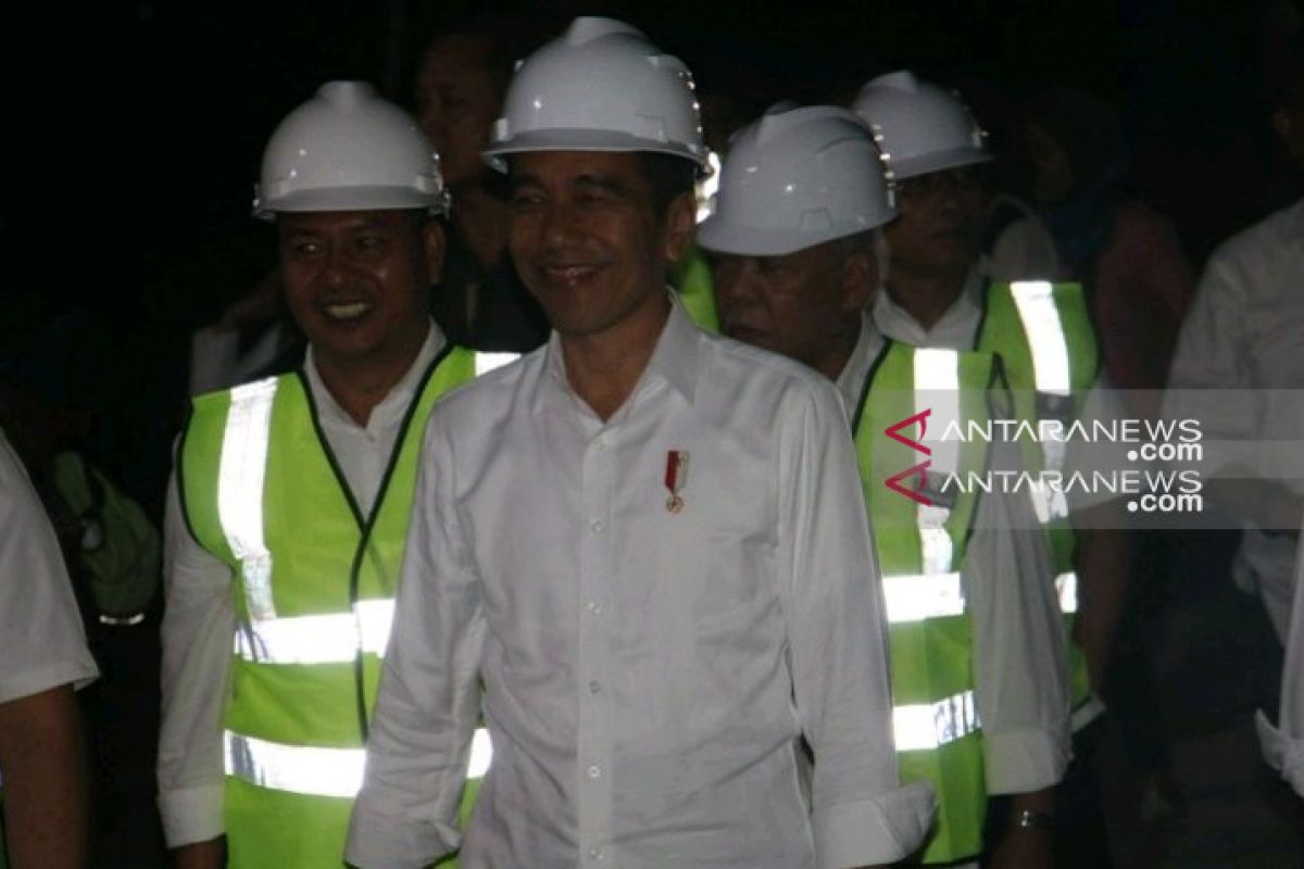 Presiden Jokowi kunjungi kawasan wisata Geosite Sipinsur di Humbahas