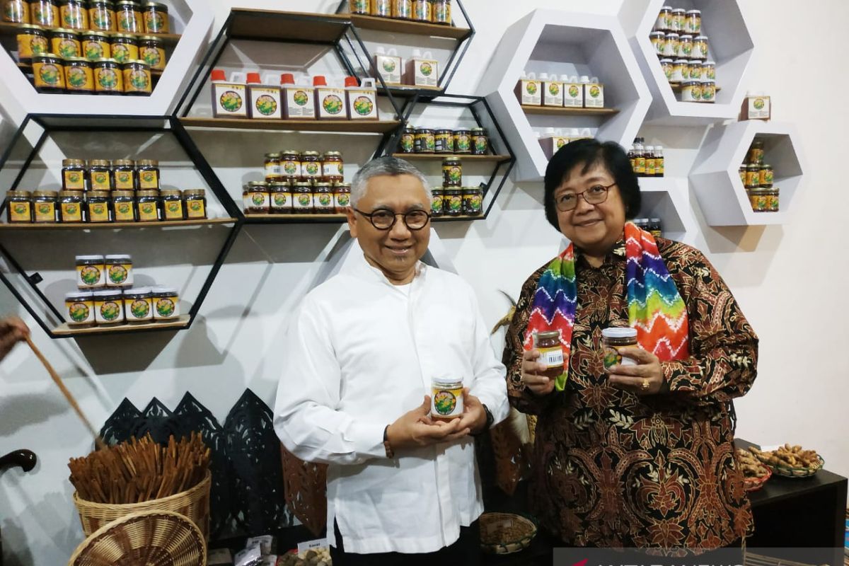 Siti Nurbaya appreciates S Kalimantan forest product marketing center