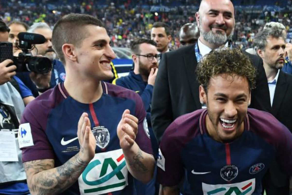 Neymar Sudah tidak betah, Verratti sarankan PSG untuk menjualnya