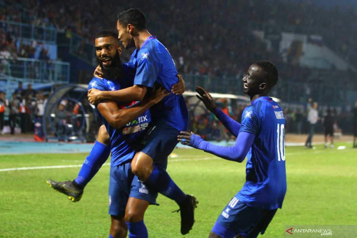 Klasemen sementara Liga 1: Arema menyodok ke posisi keempat, PS Tira Persikabo tetap kokoh
