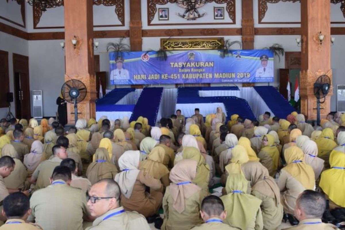 Ratusan CPNS Madiun ikuti diklat karakter wujudkan birokrasi Pancasila