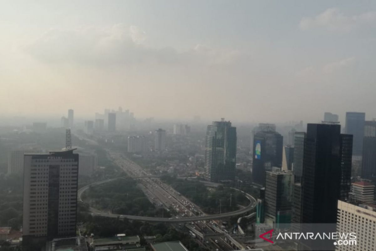 Kualitas udara di Jakarta Selasa pagi tidak sehat