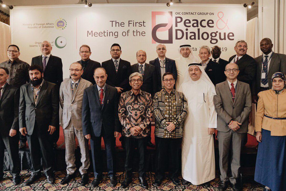 Pertemuan OKI untuk perdamaian dan dialog dilaksanakan di Jakarta