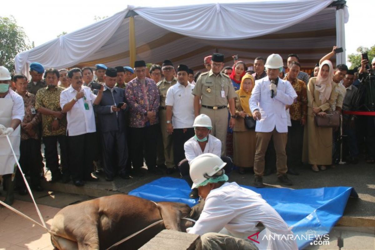 Gubernur Anies ajak pengelola masjid hindari kantong plastik