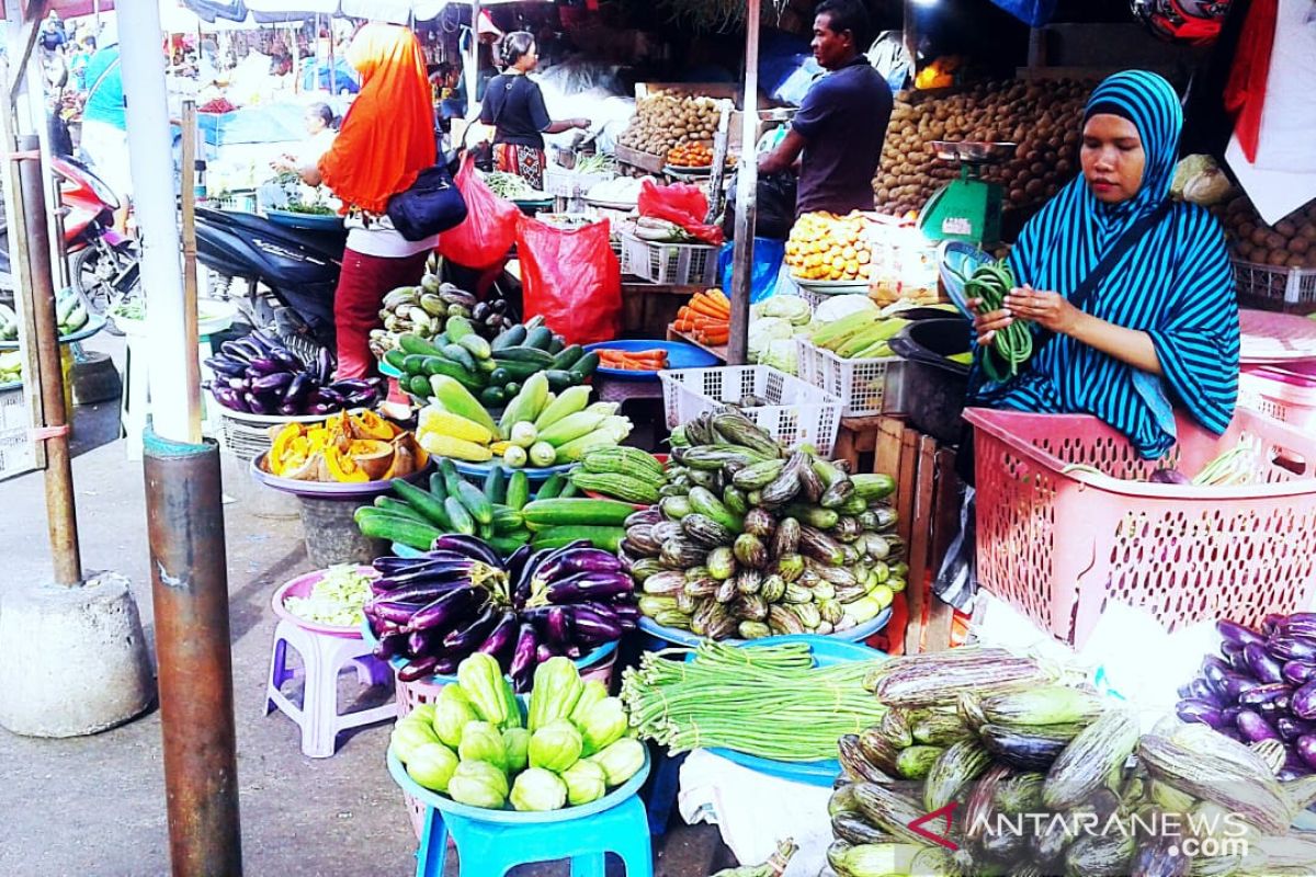 Harga beberapa jenis sayuran di Ambon turun