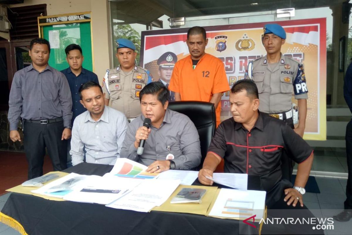 Pelaku pencemaran nama baik Bupati Inhil dikenakan pasal berlapis