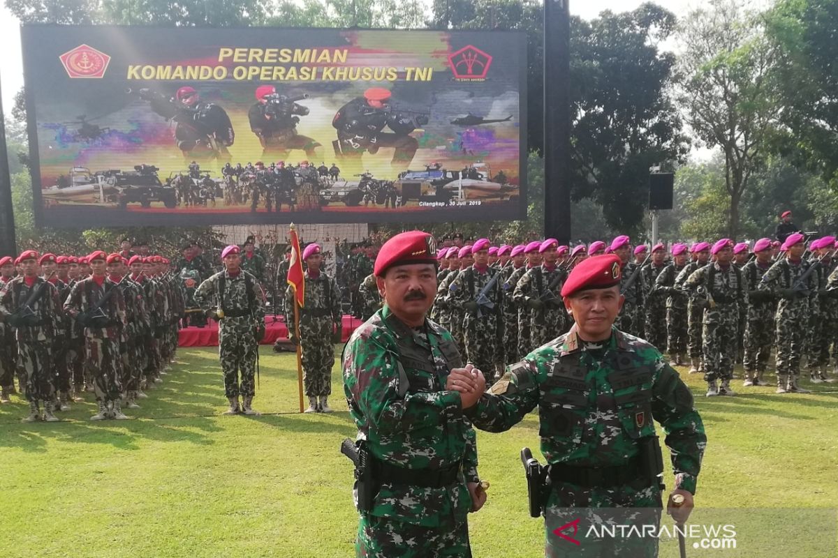 Brigjen TNI Rochadi dilantik sebagai Komandan Koopsus