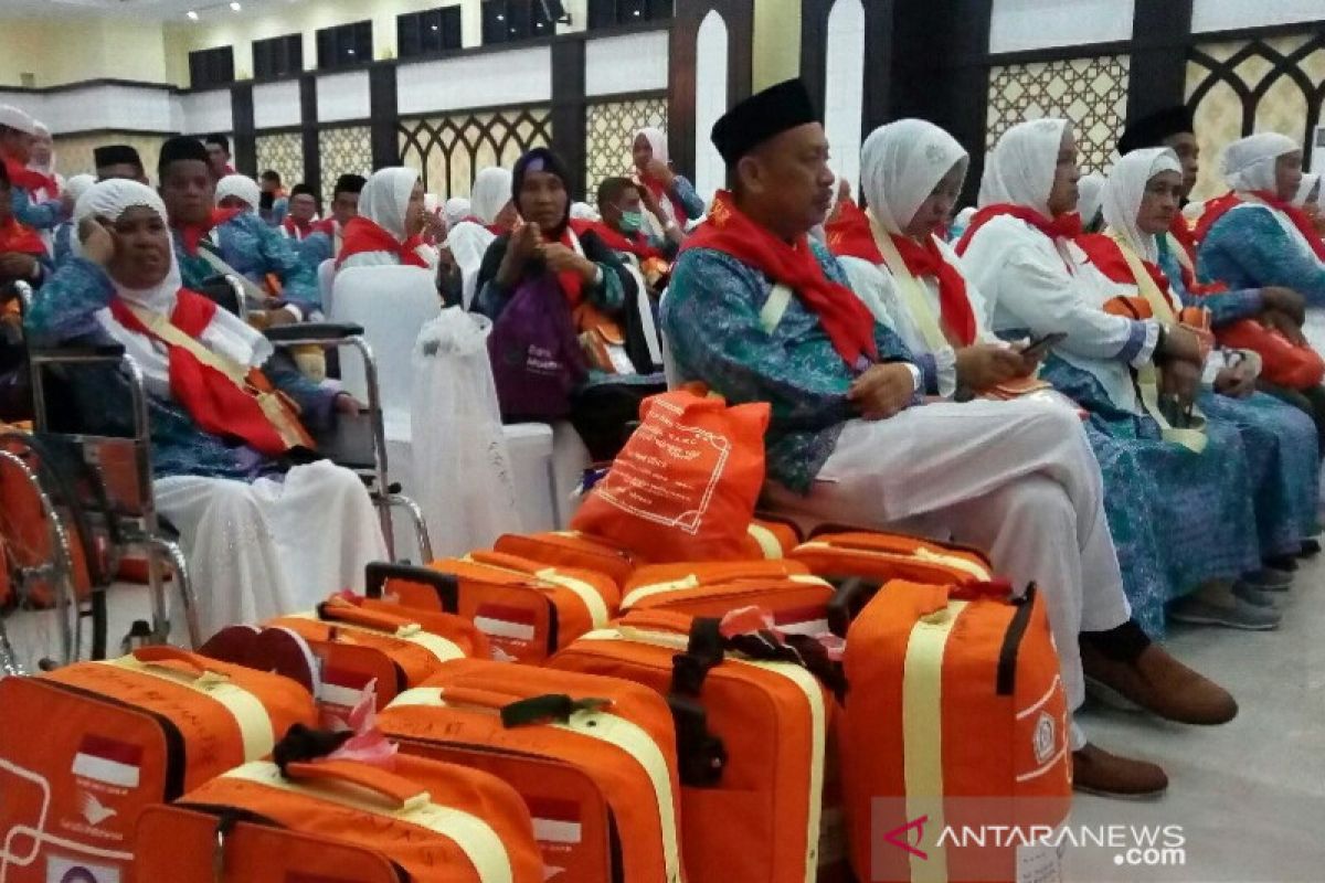 Kloter 32 embarkasi Hasanuddin Makasar bertolak menuju Mekkah