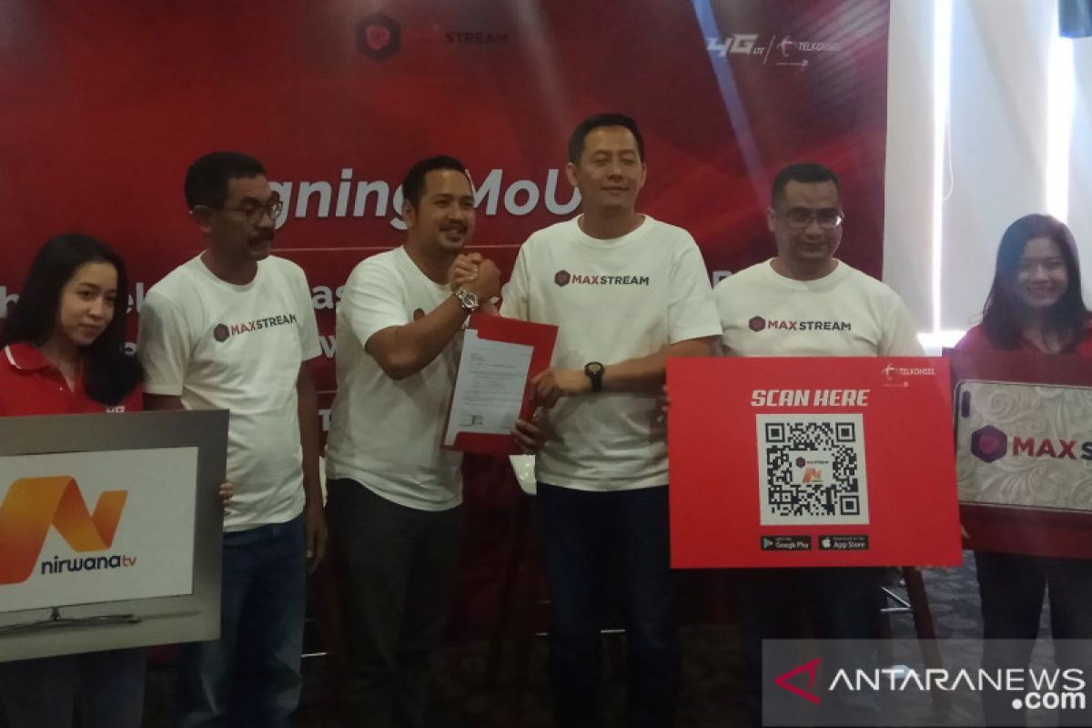 Telkomsel hadirkan layanan Live Streaming Broadcasting TV Lokal Bali di Aplikasi MAXstream