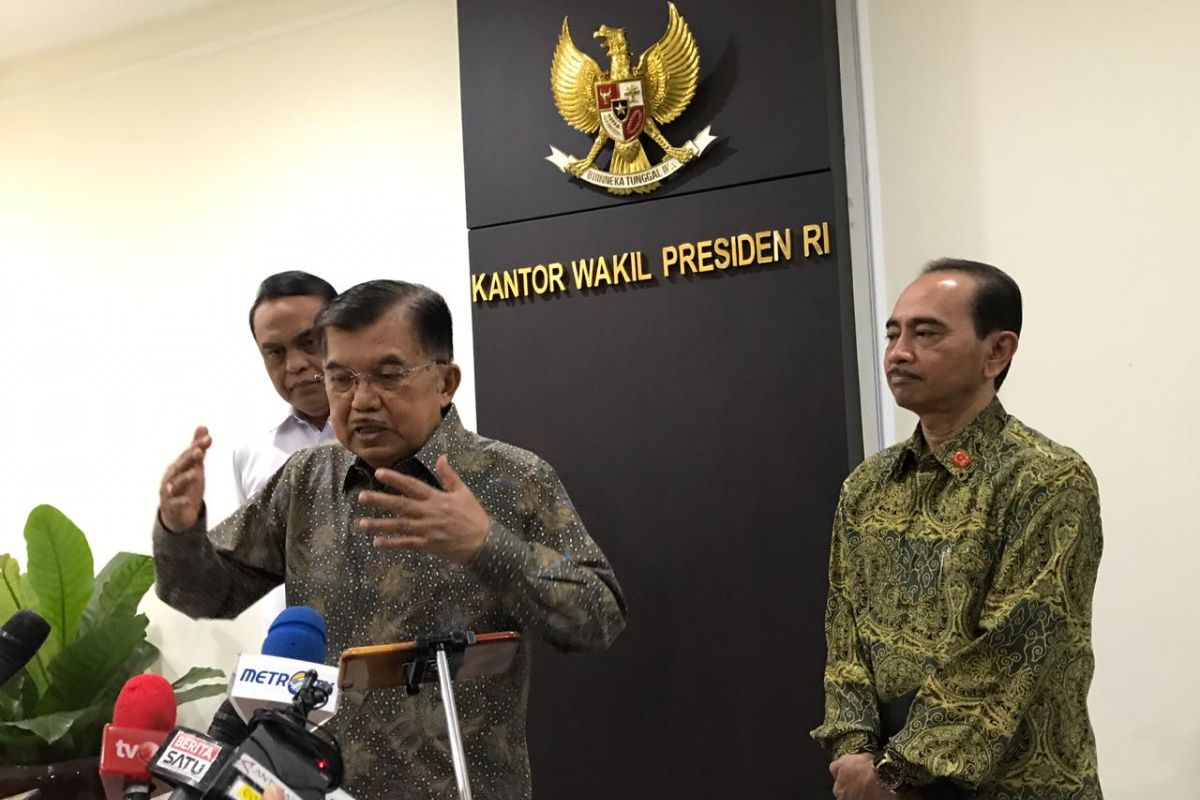 Wapres: harus ada gerakan nasional untuk kurangi polusi Jakarta