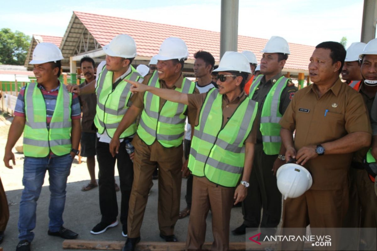 Bupati Nelson sebut pembangunan Pasar Kayubulan tahap II dimulai