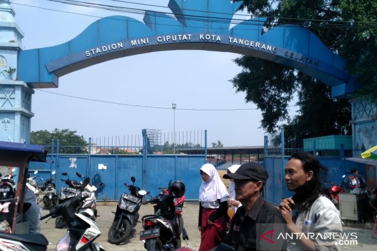 Stadion mini Ciputat direvitalisasi, Persitangsel bakal absen latihan