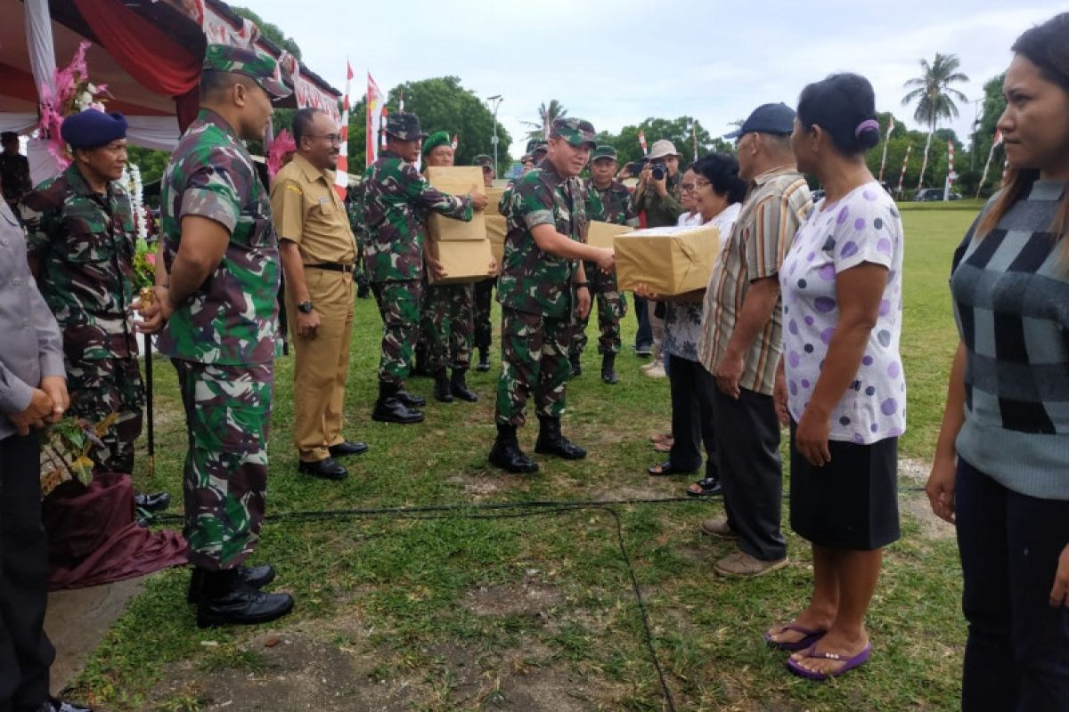 Panglima Kodam XIII/Merdeka buka Operasi Teritorial TNI di Talaud