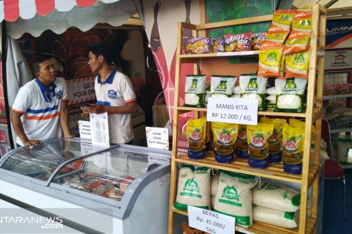 PD Pasar menyediakan sembako murah di Festival cisadane
