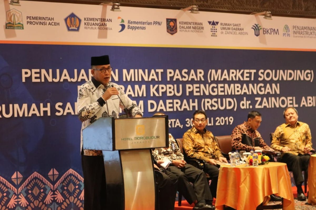 Plt Gubernur Aceh Yakinkan Investor Bangun RSUDZA