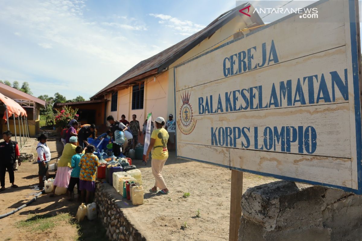 ACT  penuhi kebutuhan air bersih warga Gereja BK Sigi di Maranata